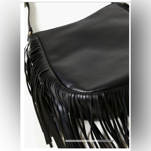 Forever 21 faux leather fringe bag - Picture 5 of 12
